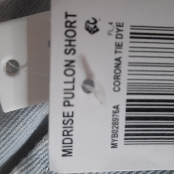 Tinseltown midrise pulling short Corona tie dye large - Picture 6 of 6